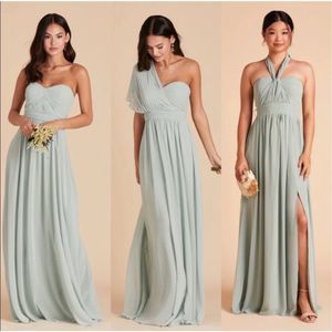Birdy Grey Convertible Grace Dress in Sage with slit M